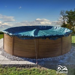 Zaščitno zimsko POKRIVALO ZA BAZEN PREMERA 550 cm