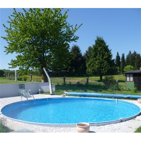 Okrogel vgradni montažni bazen SET BAJA, Planet Pool