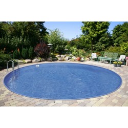 Okrogel montažni vgraden bazen set BARBADOS 6,00x 1,5m