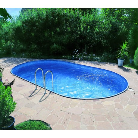 Vgradni ovalni bazen set Ferrara